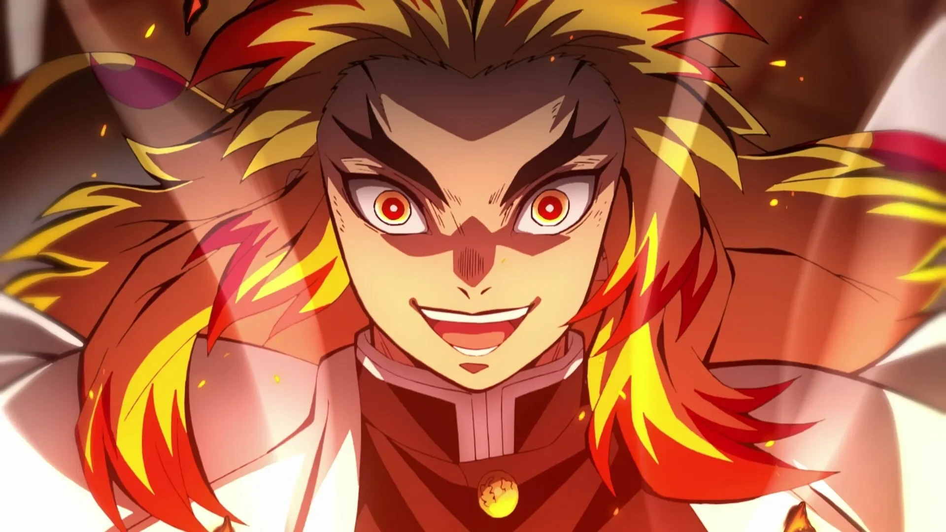 Kyojuro Rengoku, le Pilier de la Flamme, dans le Train de l’Infini