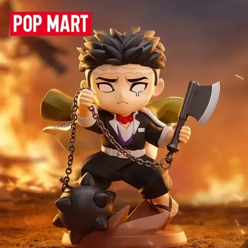 POPMART Demon Slayer Kimetsu No Yaiba Battle Series Blind Box Toys